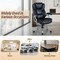 Leather Executive Computer Chair with Ergonomic Support and Padding